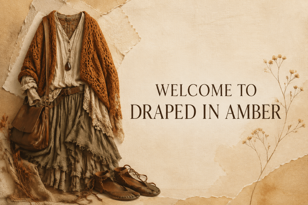 Welcome to Draped in&nbsp;Amber
